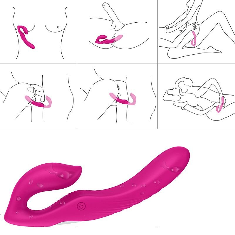 Vibrador de ponto G e clitóris - Nami - S-Hande - Roxo