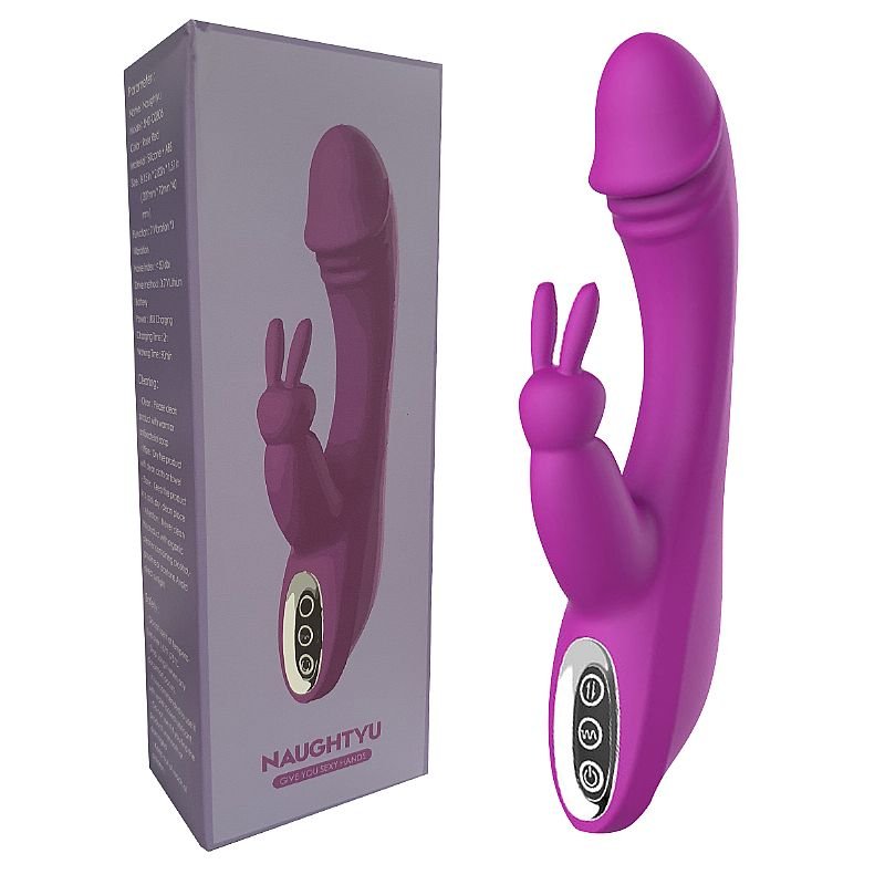 Vibrador de Ponto G e Clitóris - Naughty U - S-Hande
