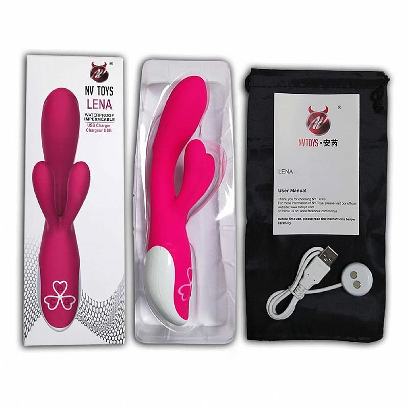 Vibrador de Ponto G e Clitóris - NV Toys Lena