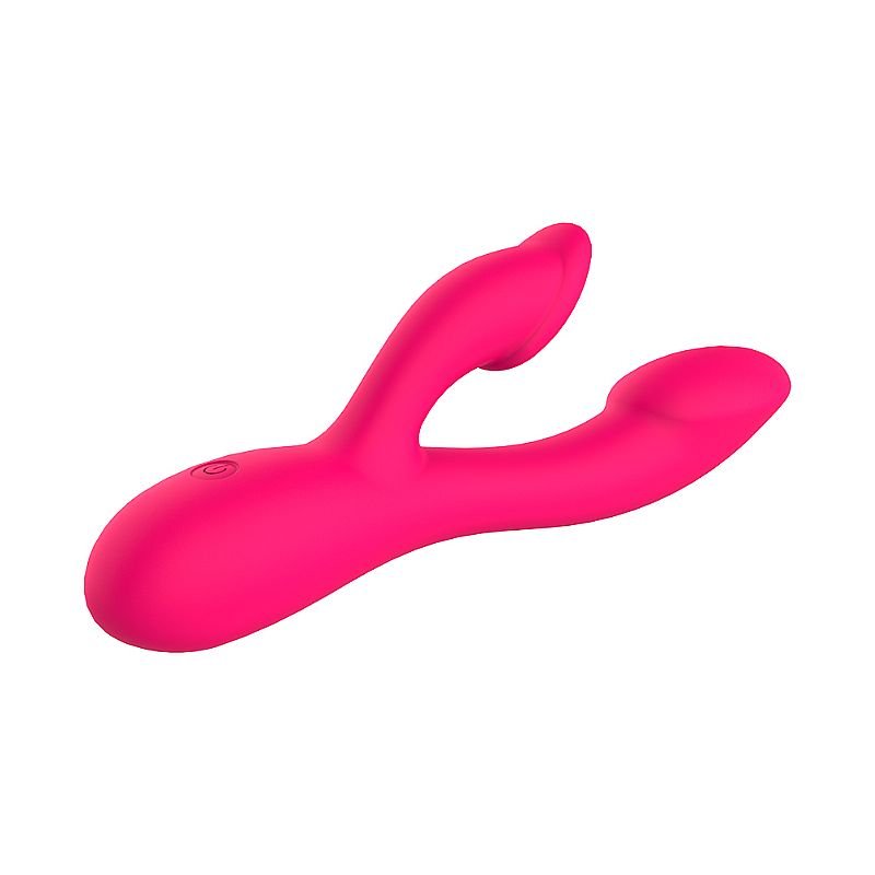 Vibrador de Ponto G e Clitóris - NV TOYS - Preto