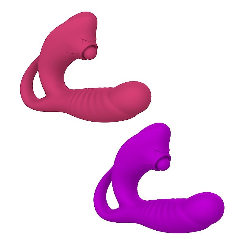 Vibrador de Ponto G e clitóris - Pink
