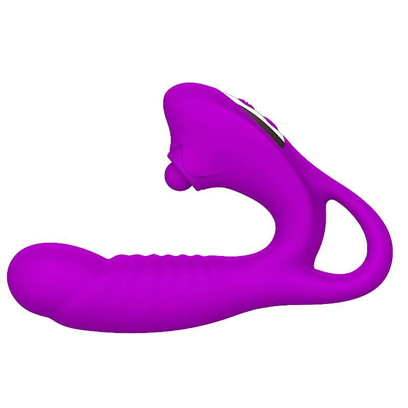 Vibrador de Ponto G e clitóris - Pink