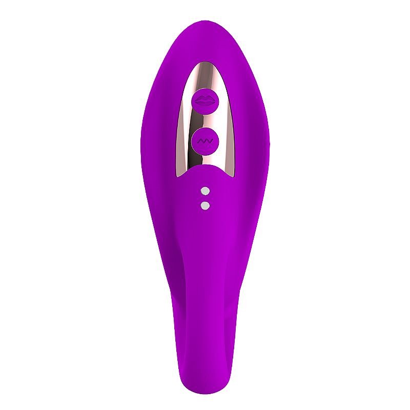 Vibrador de Ponto G e clitóris - Pink