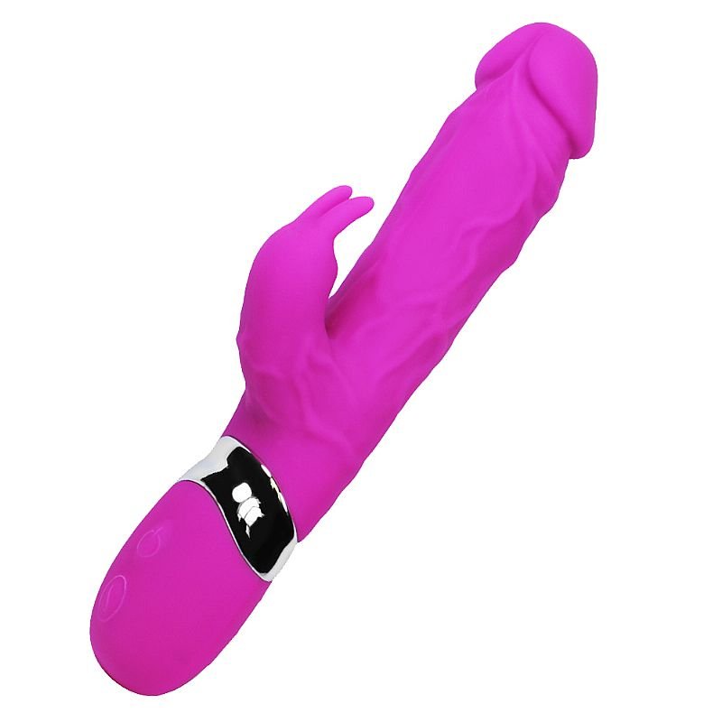Vibrador de Ponto G e clitóris - Preto