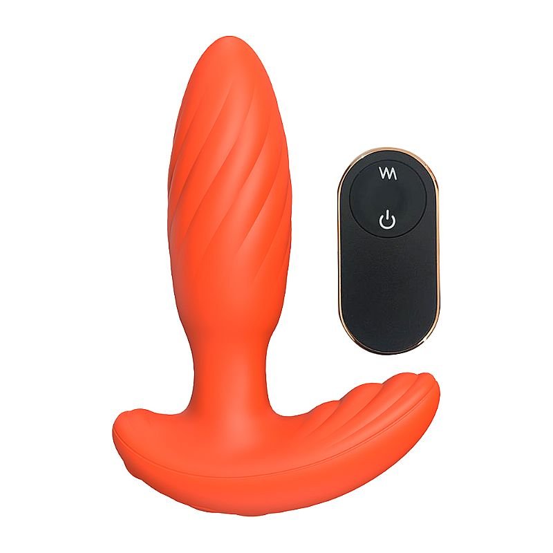Vibrador de Ponto G e clitóris / Próstata com Rotação de Esferas - Ocean Wave - S-Hande