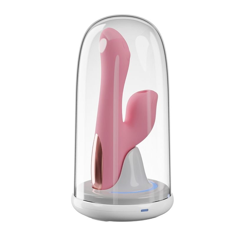 Vibrador de Ponto G e Clitóris / Pulsação com Case Recarregável - Little Fox 18,5 x 3,2cm