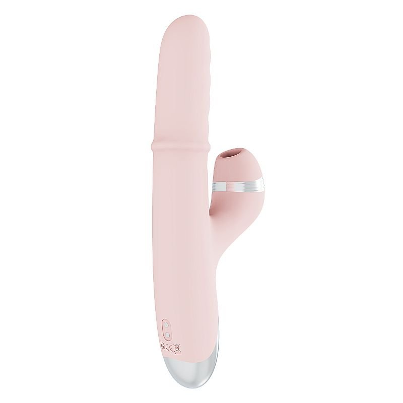 Vibrador de Ponto G e clitóris / Pulsação com Vai e vem de Anel - Núbia