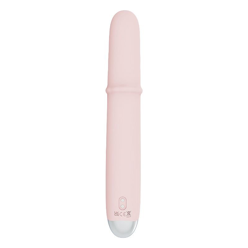 Vibrador de Ponto G e clitóris / Pulsação com Vai e vem de Anel - Núbia