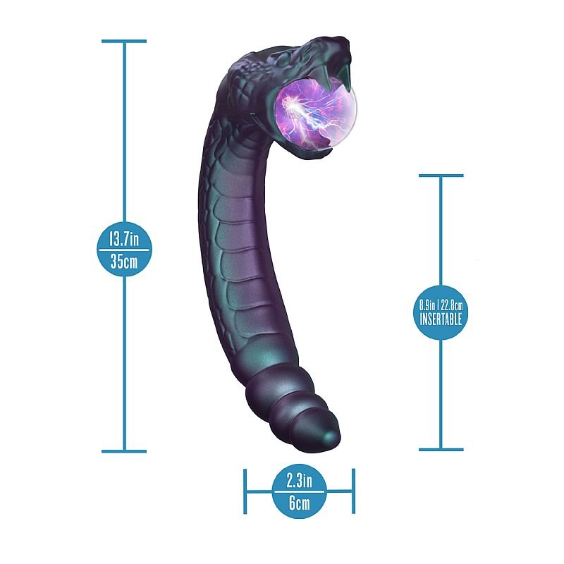 Vibrador de Ponto G e Clitóris - Rattle Snake - Blush