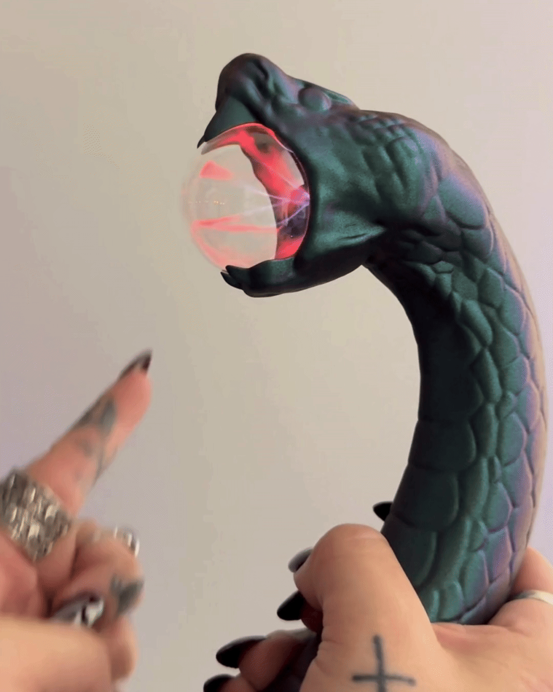 Vibrador de Ponto G e Clitóris - Rattle Snake - Blush