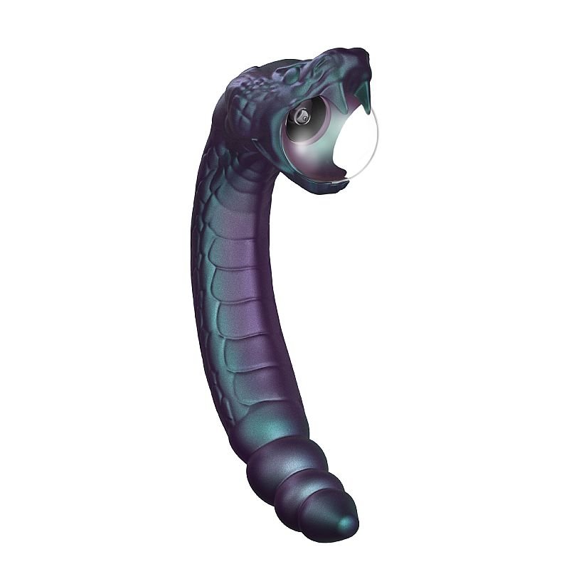 Vibrador de Ponto G e Clitóris - Rattle Snake - Blush