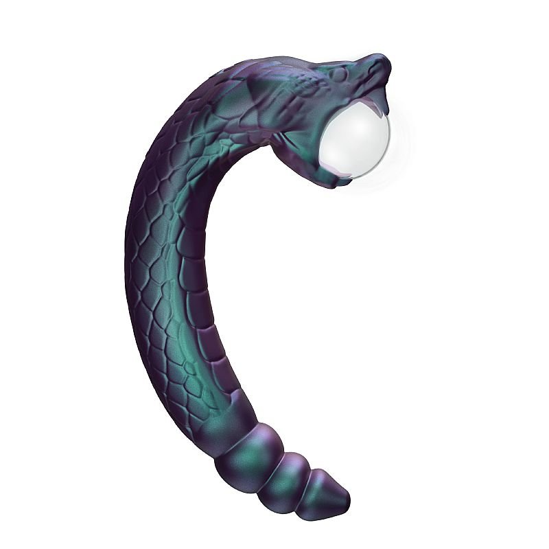 Vibrador de Ponto G e Clitóris - Rattle Snake - Blush