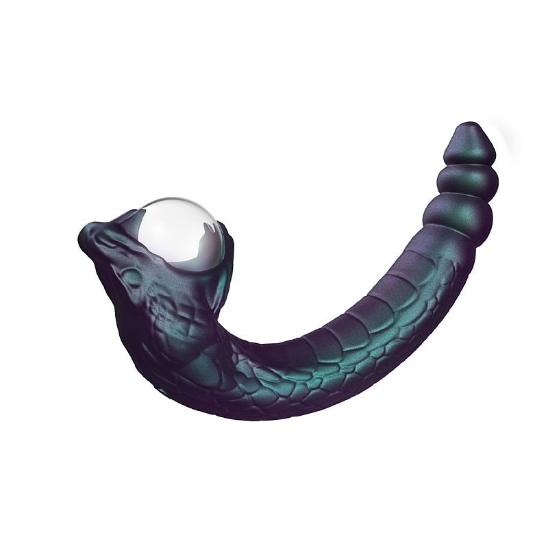 Vibrador de Ponto G e Clitóris - Rattle Snake - Blush