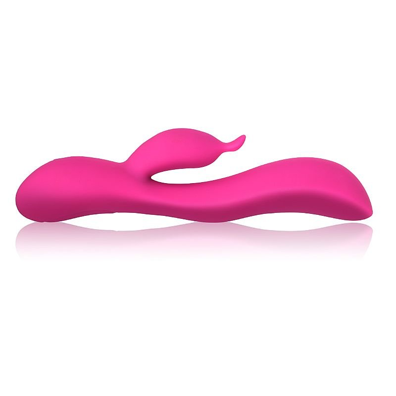 Vibrador de Ponto G e Clitóris - Recarregável - Aphrodisia - Pink