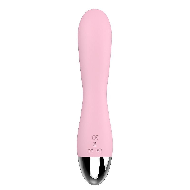 Vibrador de Ponto G e Clitóris - Recarregável - Rosa