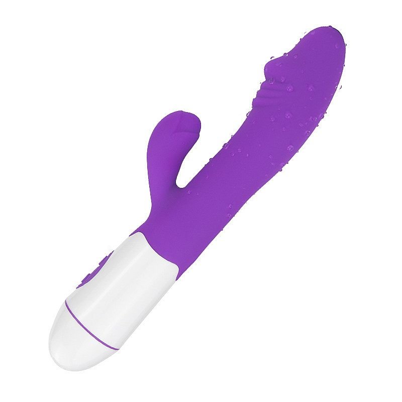 Vibrador de Ponto G e clitóris / Recarregável - Sime - Pink