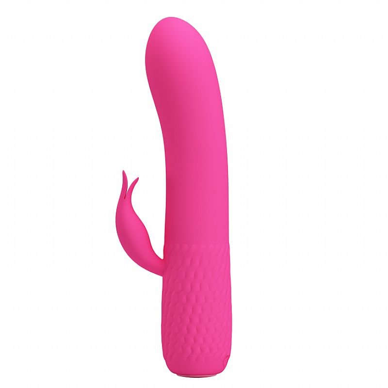 Vibrador de Ponto G e Clitóris - Recarregável - Tim - Pretty Love - Roxo