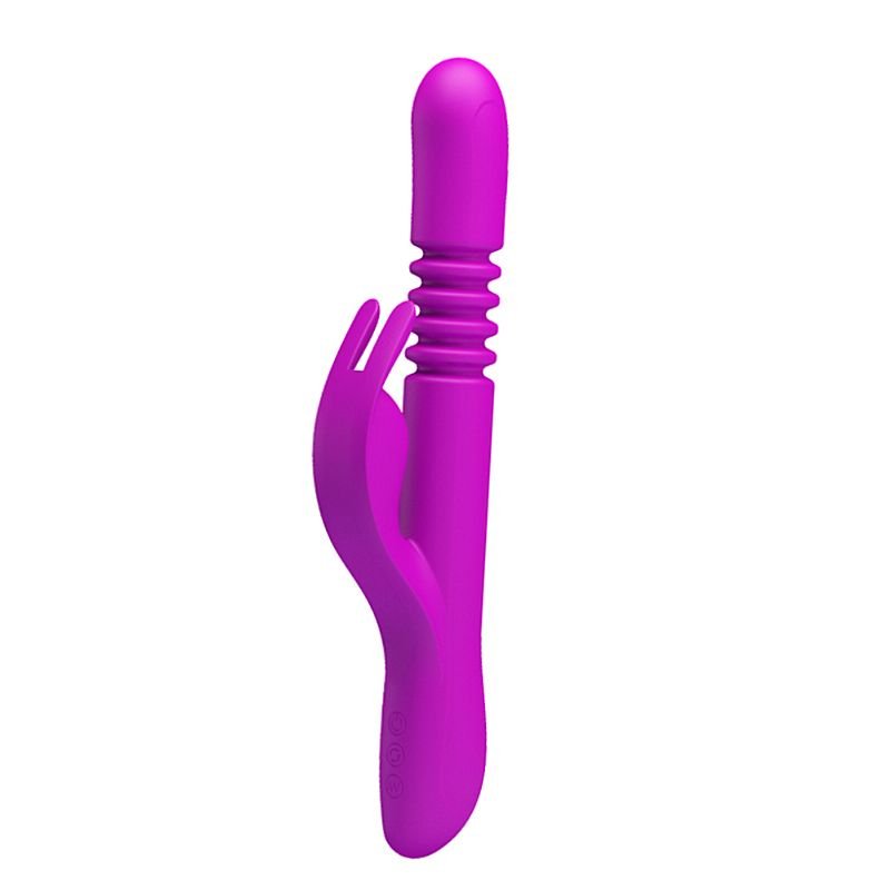 Vibrador de Ponto G e clitóris - Rotativo Vai e vem - Donahue - Pretty Love