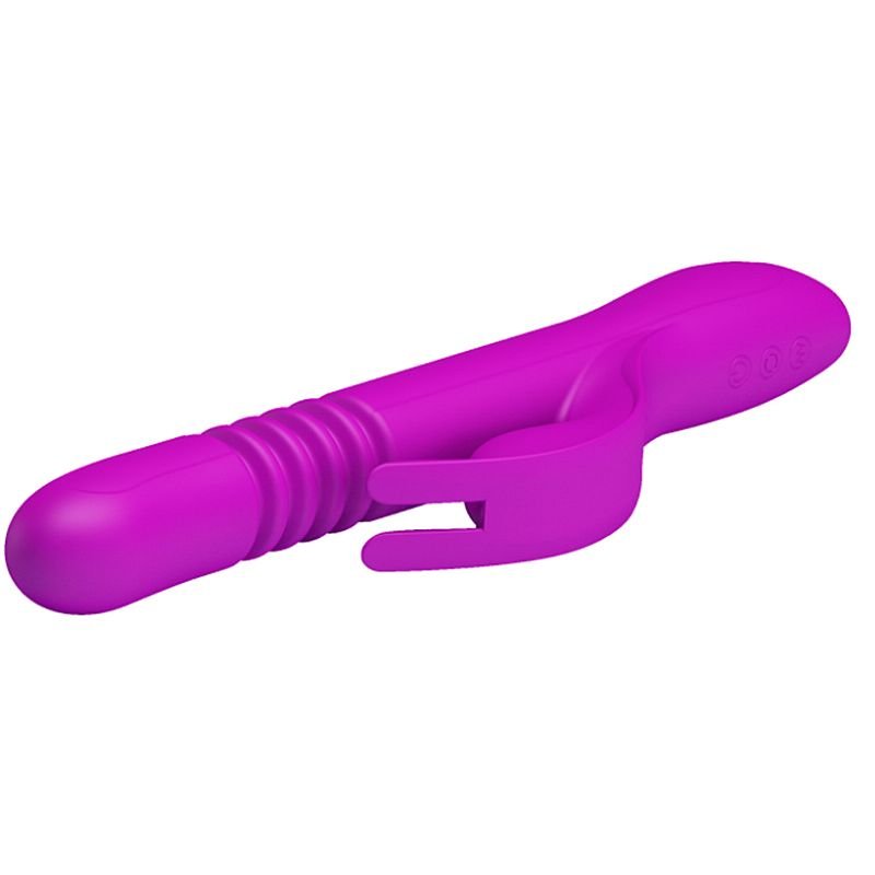 Vibrador de Ponto G e clitóris - Rotativo Vai e vem - Donahue - Pretty Love