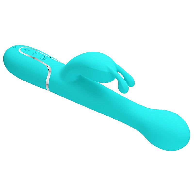 Vibrador de Ponto G e Clitóris - Rotativo / Vai e vem - Twinkled 3 - Pretty Love - Roxo