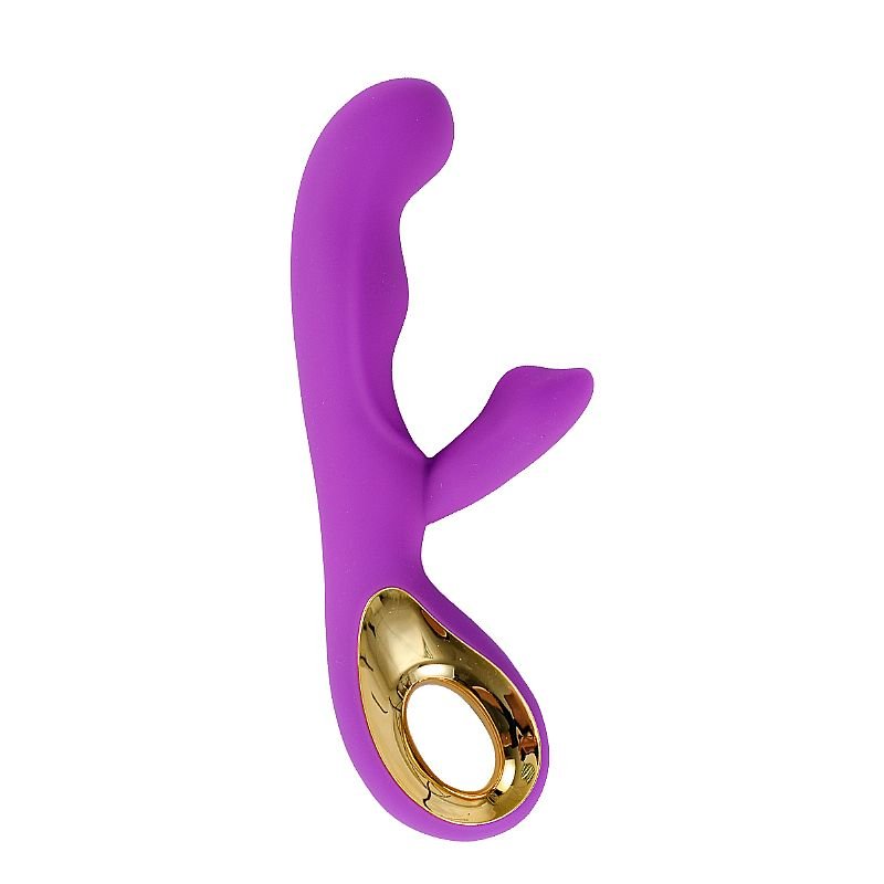 Vibrador de Ponto G e clitóris - Roxo