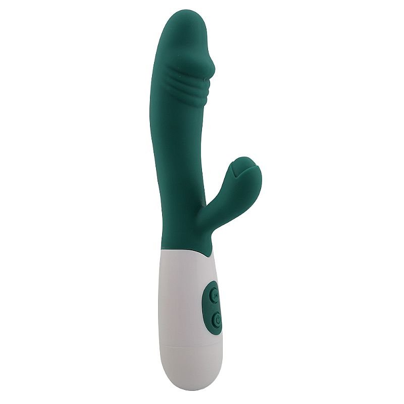 Vibrador de Ponto G e Clitóris - Sime - Á Pilhas - Pink