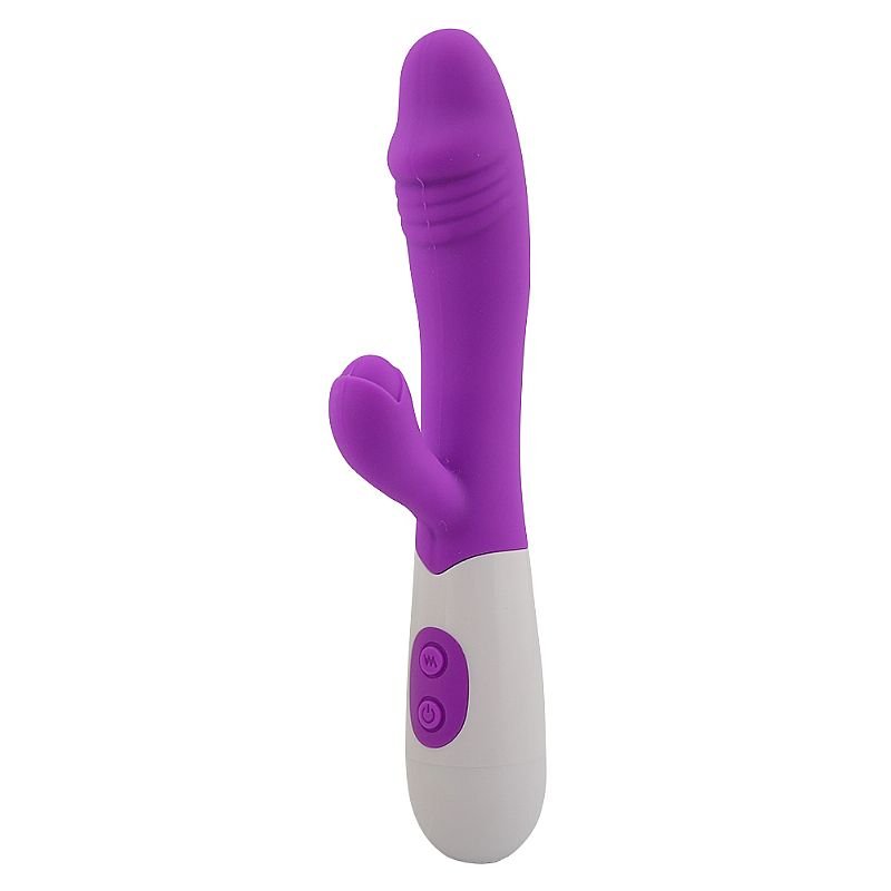 Vibrador de Ponto G e Clitóris - Sime - Á Pilhas - Pink