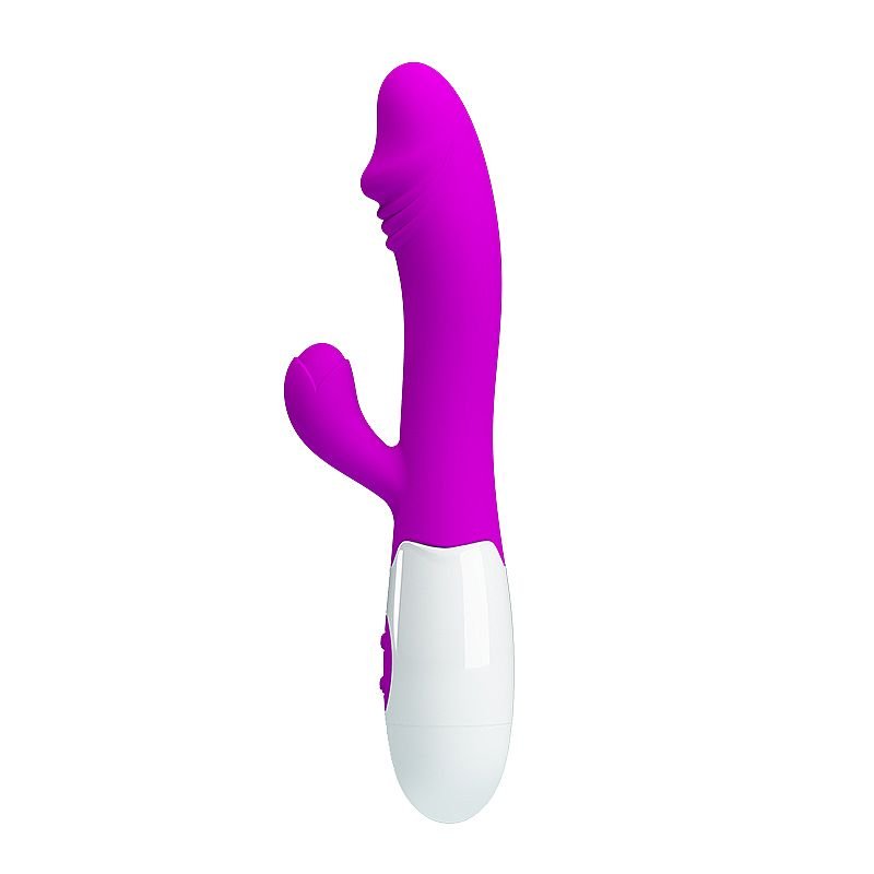 Vibrador de Ponto G e clitóris - Snappy - 30 Vibrações - Pretty Love - Roxo