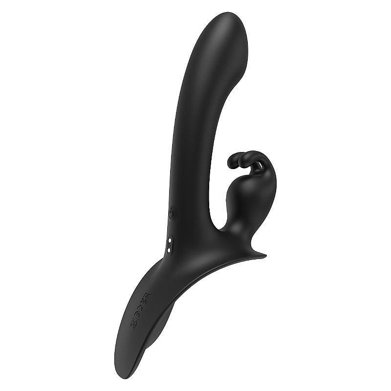 Vibrador de Ponto G e clitóris Strapless com Controle Remoto - Lord Rabbit - S-hande - Vinho
