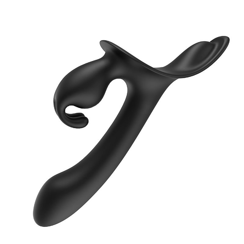 Vibrador de Ponto G e clitóris Strapless com Controle Remoto - Lord Rabbit - S-hande - Vinho
