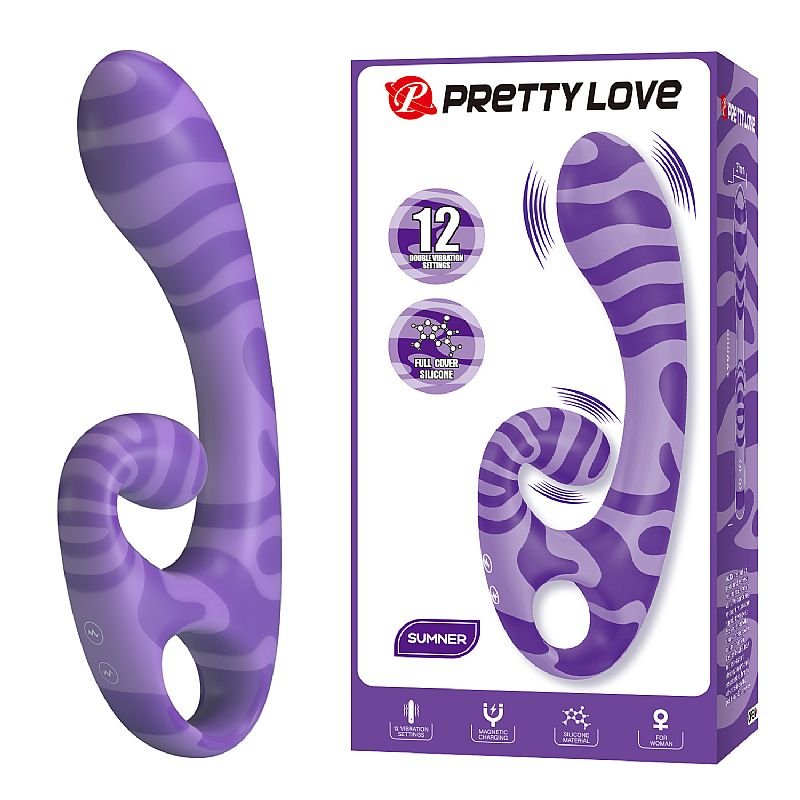 Vibrador de Ponto G e Clitóris - Summer - Pretty Love