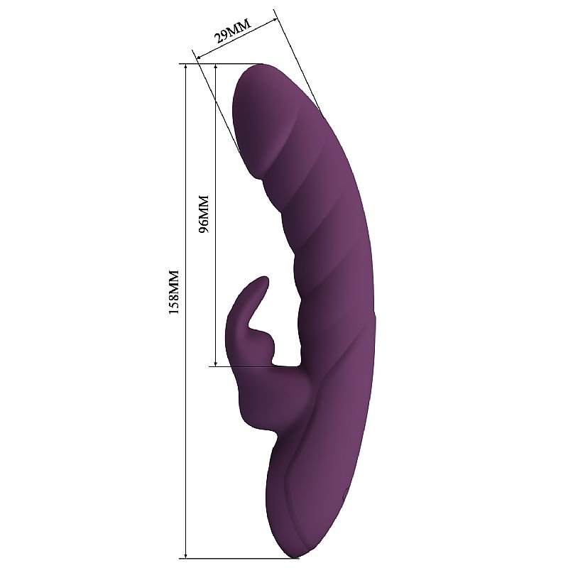 Vibrador de Ponto G e Clitóris - Super Powerful - Pretty Love