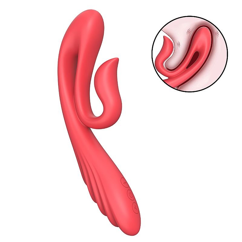 Vibrador de Ponto G e Clitóris - Swan - ALWUP