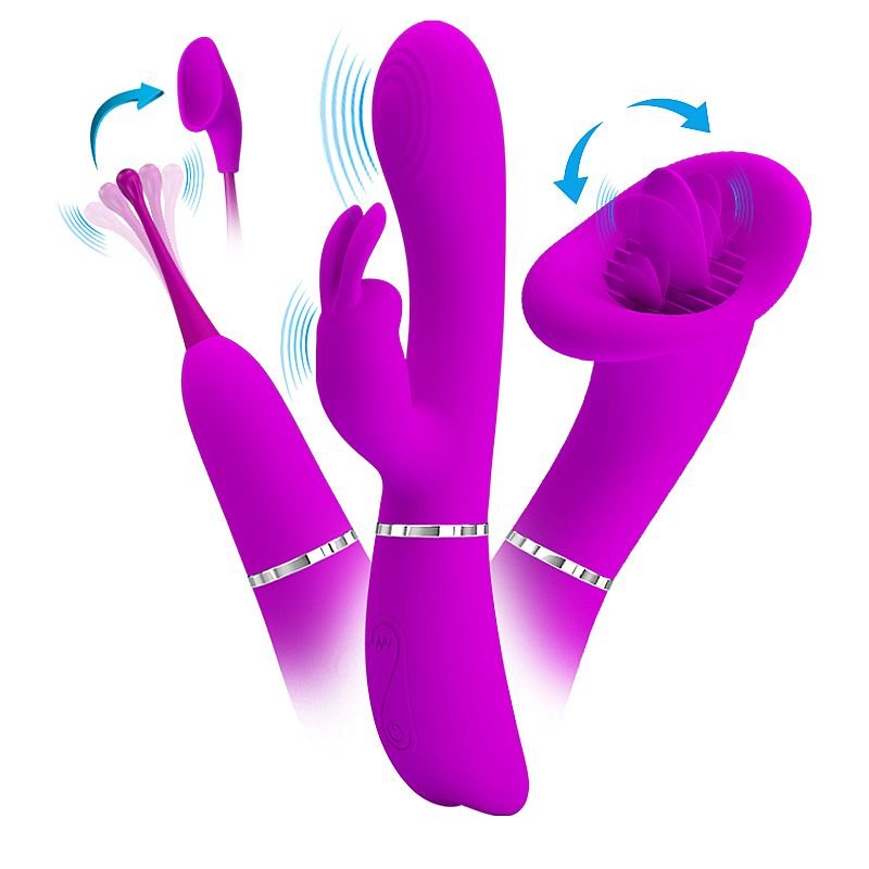 Vibrador de Ponto G e Clitóris - Thrill Kit - Pretty Love
