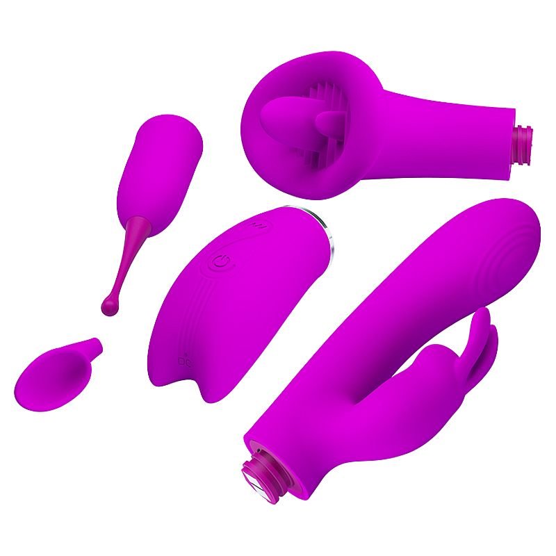 Vibrador de Ponto G e Clitóris - Thrill Kit - Pretty Love