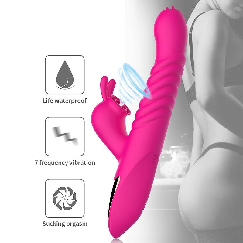 Vibrador de Ponto G e Clitóris - Vai e Vem 2 - Dibe