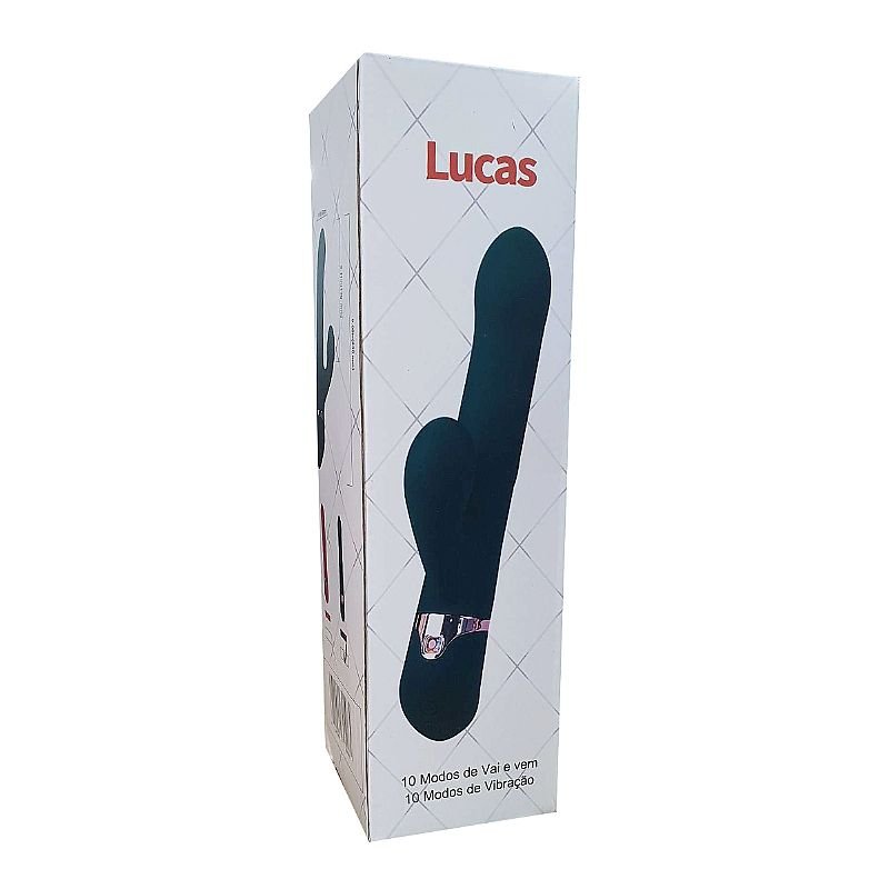 Vibrador de Ponto G e clitóris - Vai e vem - Lucas - Verde
