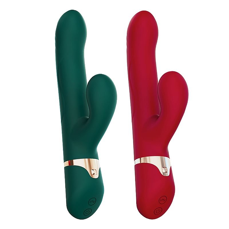 Vibrador de Ponto G e clitóris - Vai e vem - Lucas - Vermelho