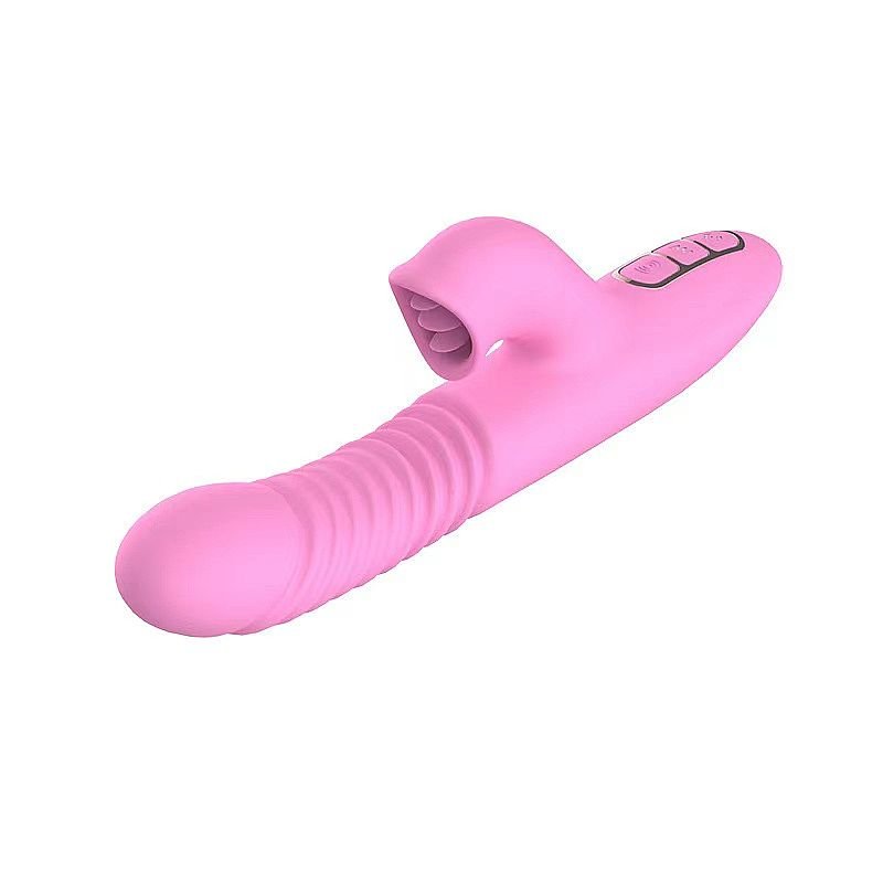 Vibrador de Ponto G e clitóris - Vai e Vem - Recarregável - DIBE