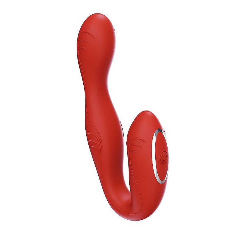 Vibrador de Ponto G e Clitóris - via APP - À Longa Distância - Roxo