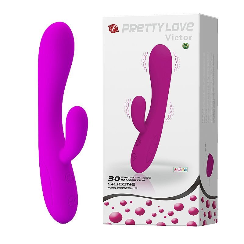 Vibrador de Ponto G e Clitóris - Victor - Pretty Love
