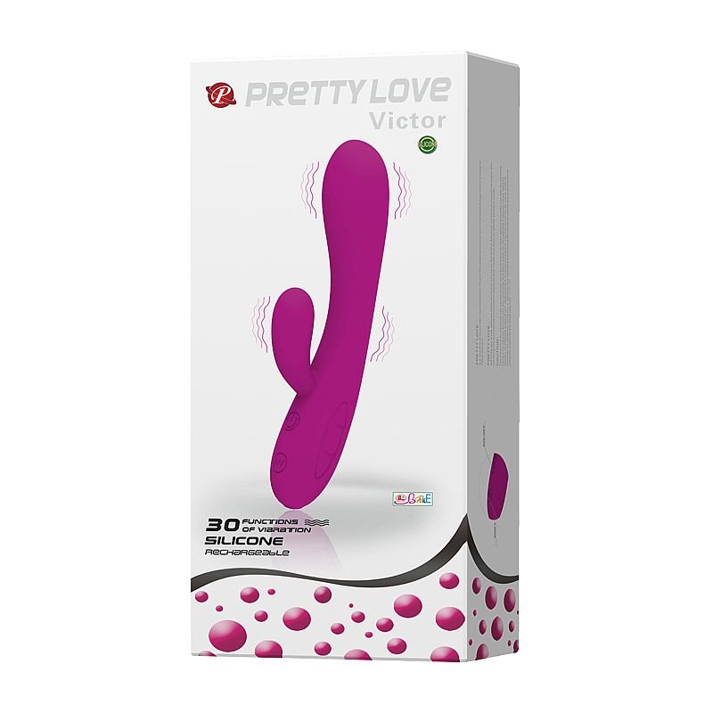 Vibrador de Ponto G e Clitóris - Victor - Pretty Love