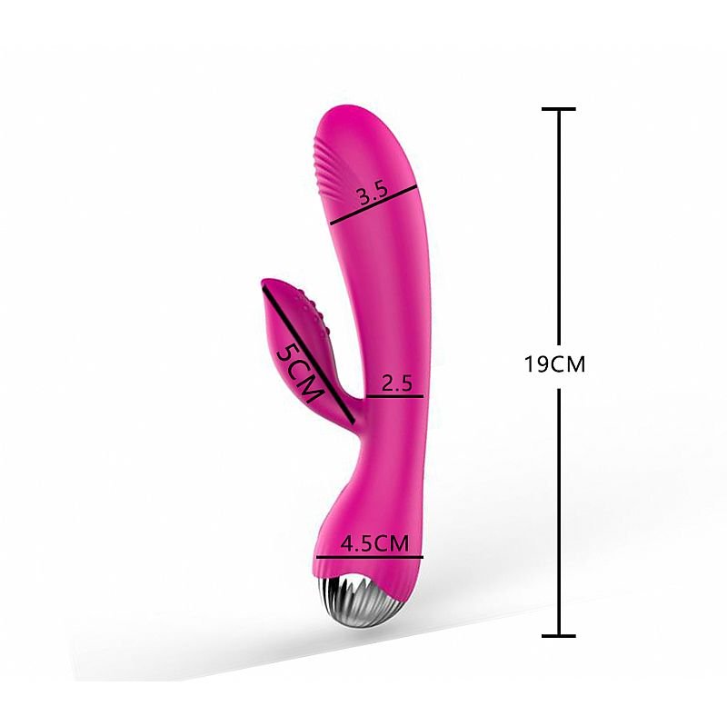 Vibrador de ponto G e Clitóris - VV107 - Green Baby - Roxo