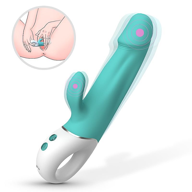 Vibrador de Ponto G e clitóris - Wave - S-hande - Vermelho