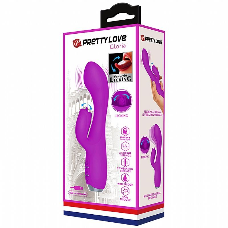 Vibrador de ponto G e de clitóris - Gloria - Pretty Love