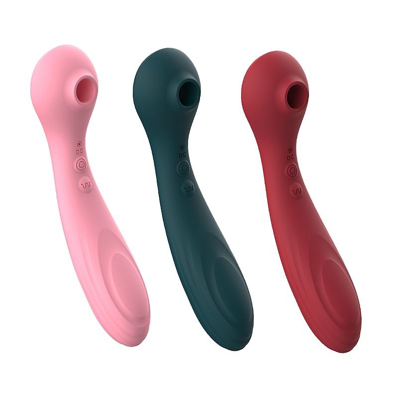 Vibrador de Ponto G e Pulsação - MAIG - Vermelho
