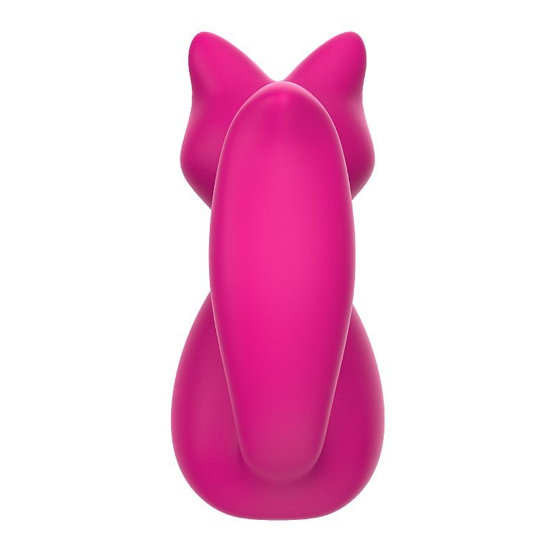 Vibrador de Ponto G em Silicone Líquido - Formato de Raposa - Fox Elliot - Pink