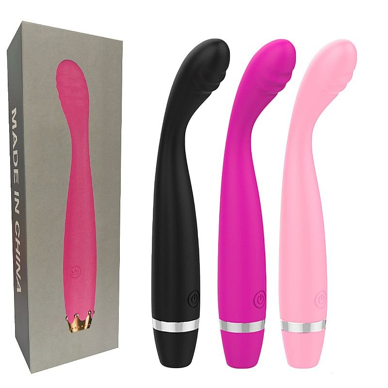 Vibrador de Ponto G - Flexível - Preto