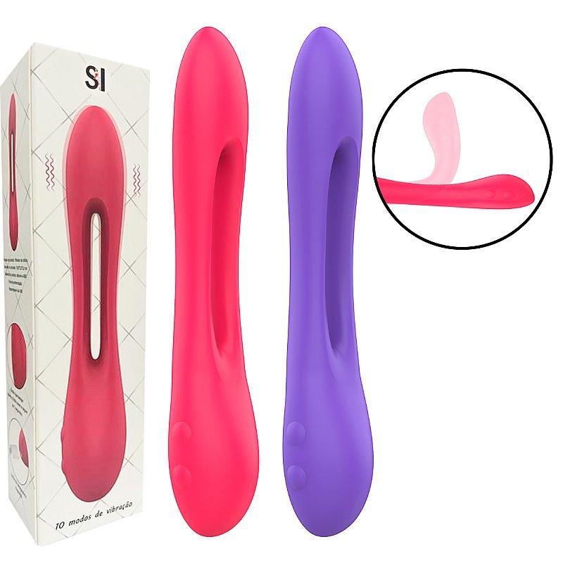 Vibrador de Ponto G - Flexível - Pink