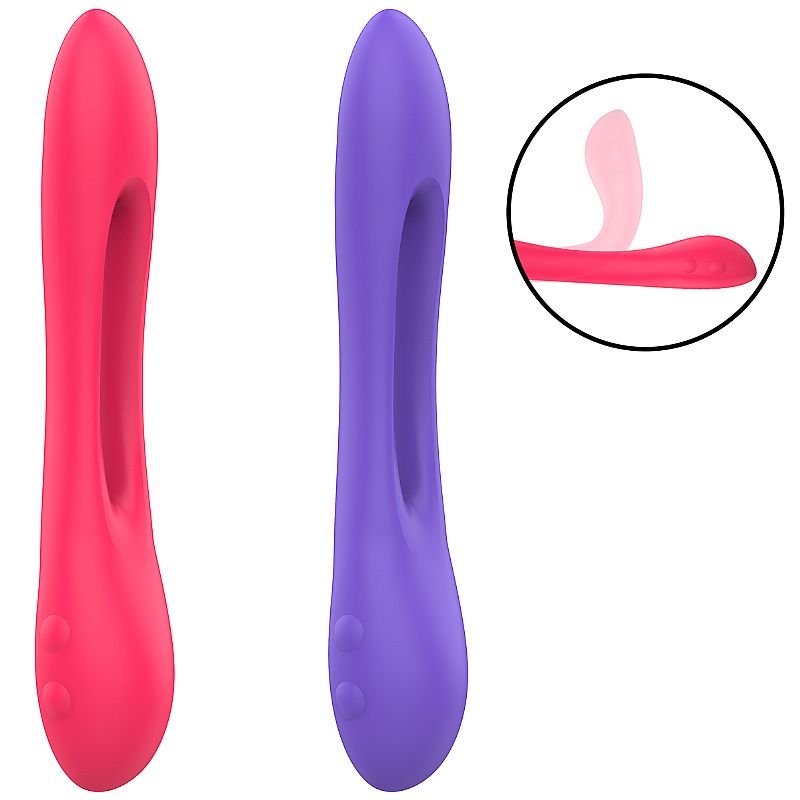Vibrador de Ponto G - Flexível - Pink